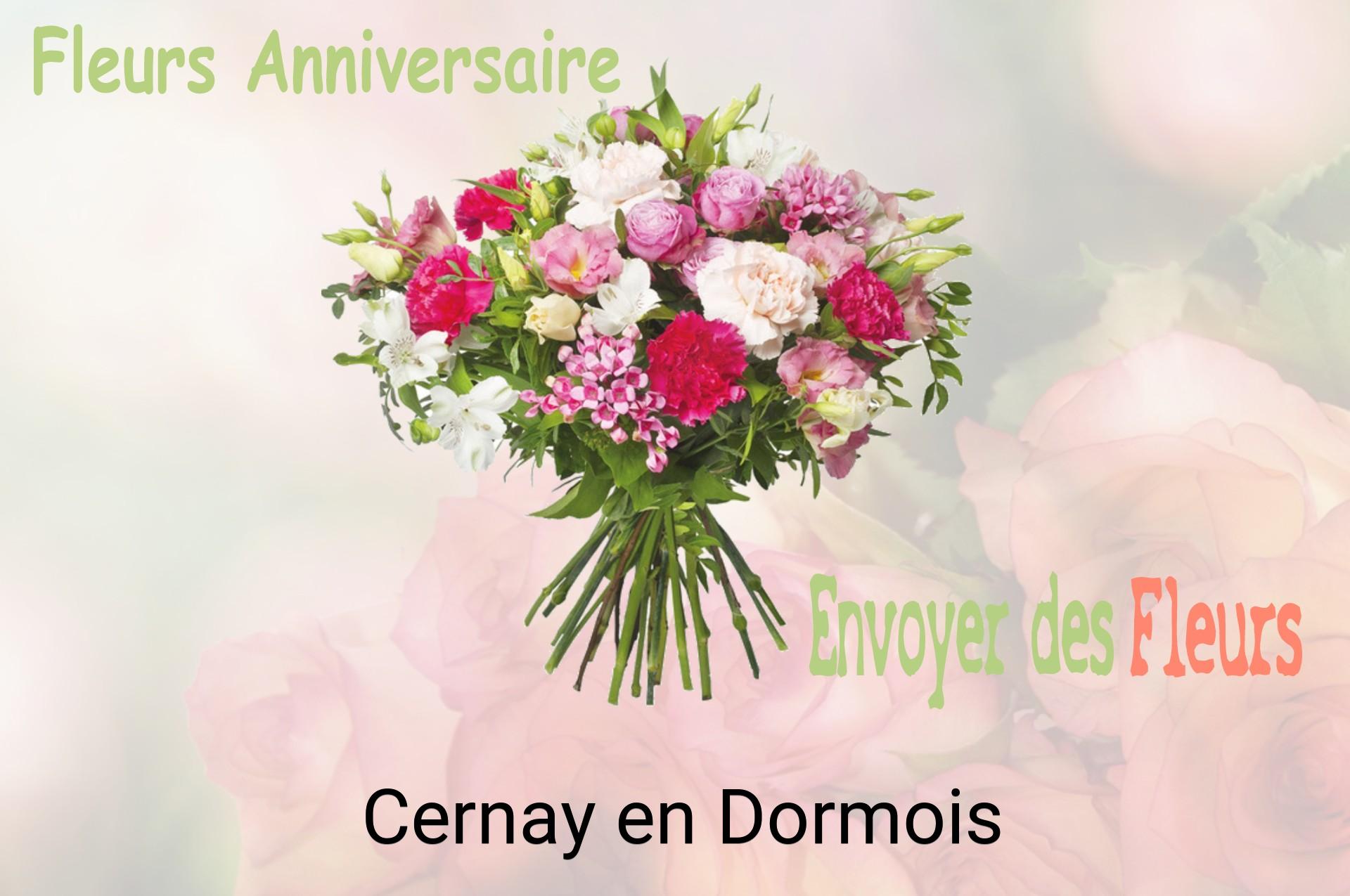 Bouquet de fleurs d’anniversaire livré à Cernay-en-Dormois