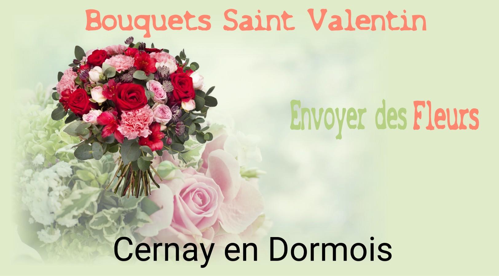 Roses de Saint-Valentin livrées à Cernay-en-Dormois